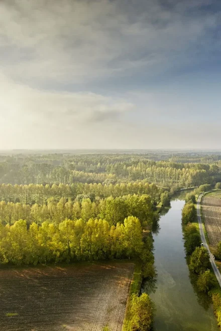 Sud Vendée vue aérienne