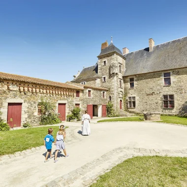 vue extérieure du Logis de la Chabotterie