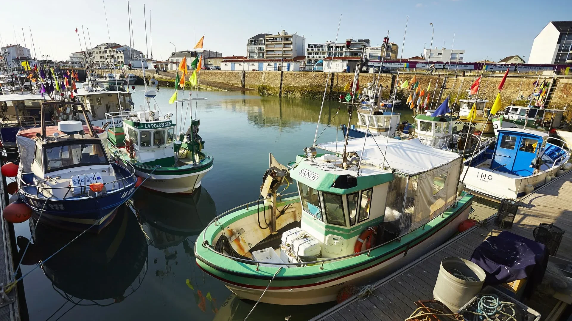 port de pêche à Saint Gilles Croix de Vie